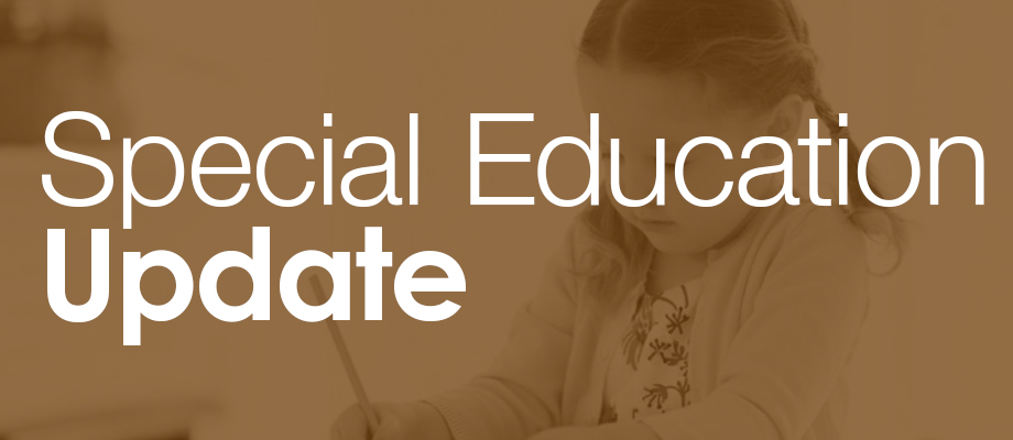 Special Education Update